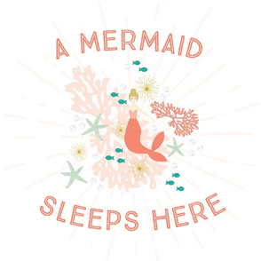 A Mermaid Sleeps Here Lovey // Blonde