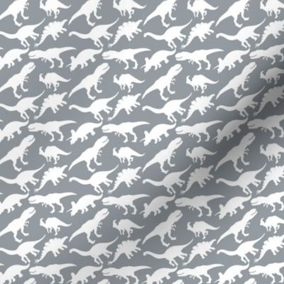 Dinosaur Grey and White Dinosaurs Dino Nursery Trex