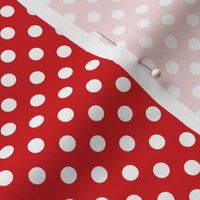 Polka Dot Red and White Poka Dots