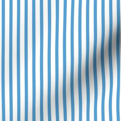 Stripes Light Blue and White Stripes