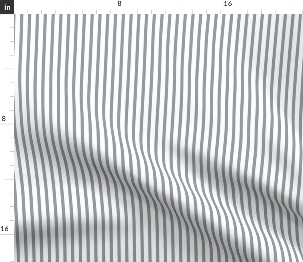 Stripes Grey and White Stripe