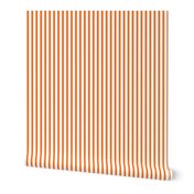 Stripes Orange and White Stripe