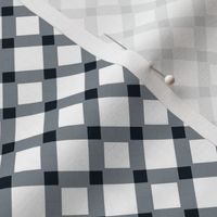 Gingham Black and White Gingham Buffalo Check Checkered