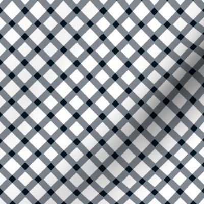 Gingham Black and White Gingham Buffalo Check Checkered