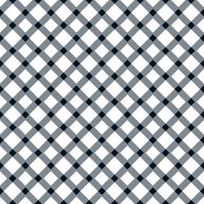 Gingham Black and White Gingham Buffalo Check Checkered