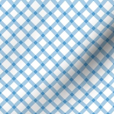 Gingham Light Blue Gingham Buffalo Check Checkered