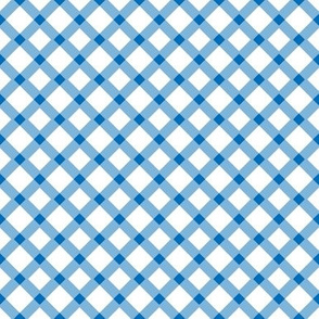 Gingham Blue Gingham Buffalo Check Checkered