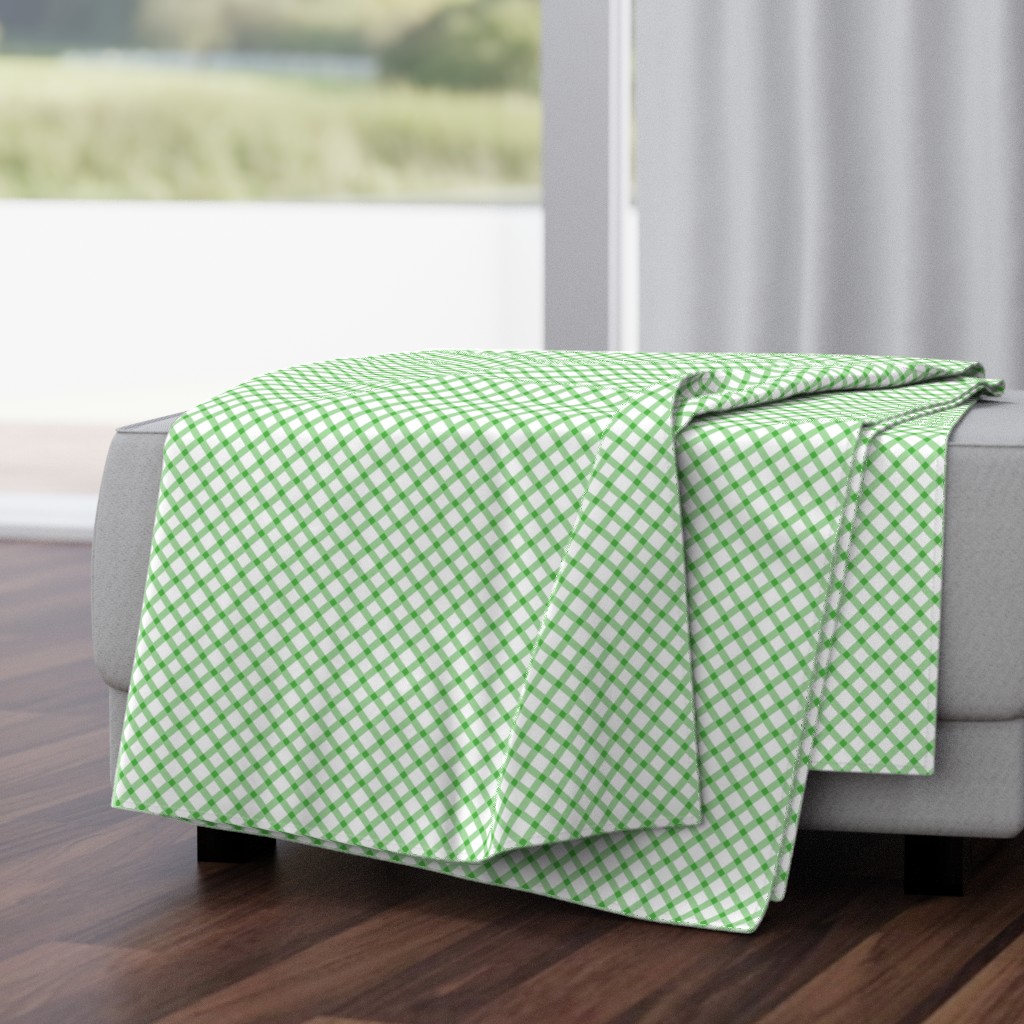 Gingham Green Gingham Buffalo Check Checkered