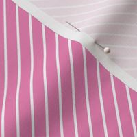 Diagonal Stripes Pink and White and White Pin Stripe Diagonal