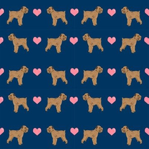 brussels griffon love fabric cute valentines hearts dog fabric best dogs fabric