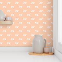 apricot cat silhouette fabric best cats design kitten fabric cats fabric cat silhouette design