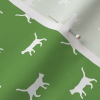 asparagus green cat silhouette fabric best cats design kitten fabric cats fabric cat silhouette design