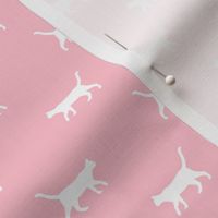 blossom pink cat silhouette fabric best cats design kitten fabric cats fabric cat silhouette design