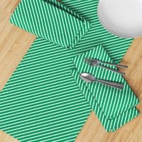 Stripes Green and White Diagonal Pinstripes Stripe