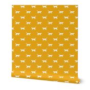 goldenrod cat silhouette fabric best cats design kitten fabric cats fabric cat silhouette design