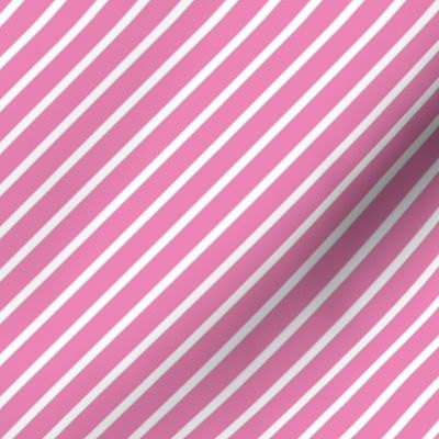 Stripes Pink and White Diagonal Pinstripes Stripe