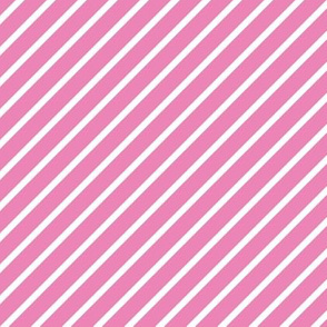 Stripes Pink and White Diagonal Pinstripes Stripe