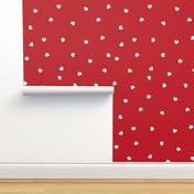 valentines red hearts red valentines hearts love cute valentines day fabric