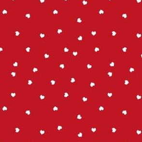 valentines red hearts red valentines hearts love cute valentines day fabric