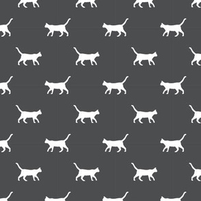 shadow grey cat silhouette fabric best cats design kitten fabric cats fabric cat silhouette design