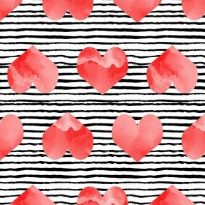 watercolor love valentines fabric cute girls valentines fabrics