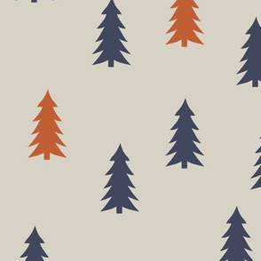 trees on beige || adventure camp