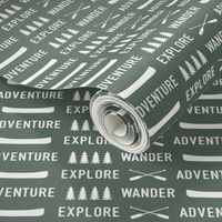 explore wander adventure on terrain green || adventure camp