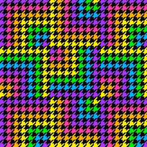 Rainbow Houndstooth 3