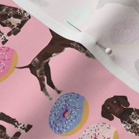 german shorthaired pointer donuts fabric cute donuts and dog design best dogs fabric