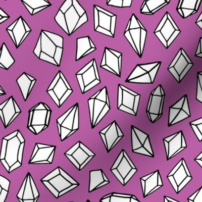 crystals // gemstones fabric gem purple pastel fabrics andrea lauren design gems