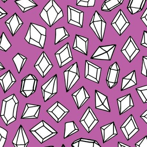 crystals // gemstones fabric gem purple pastel fabrics andrea lauren design gems