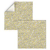 crystals // gems gemstones yellow pastel fabric kids gemstones fabric