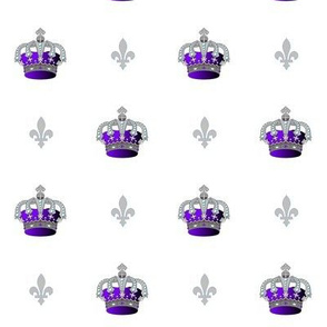 crown and fleur de lis 1