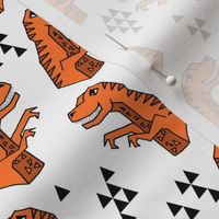 dinosaurs // dino trex t-rex tyrannosaurus rex fabric andrea lauren