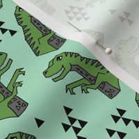 dinosaurs // dinosaurs t-rex tyrannosaurus rex fabric dino andrea lauren