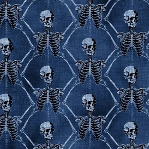 Skeletons Rising-blue