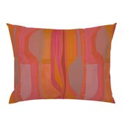 Midcentury-plateau-orange-pink