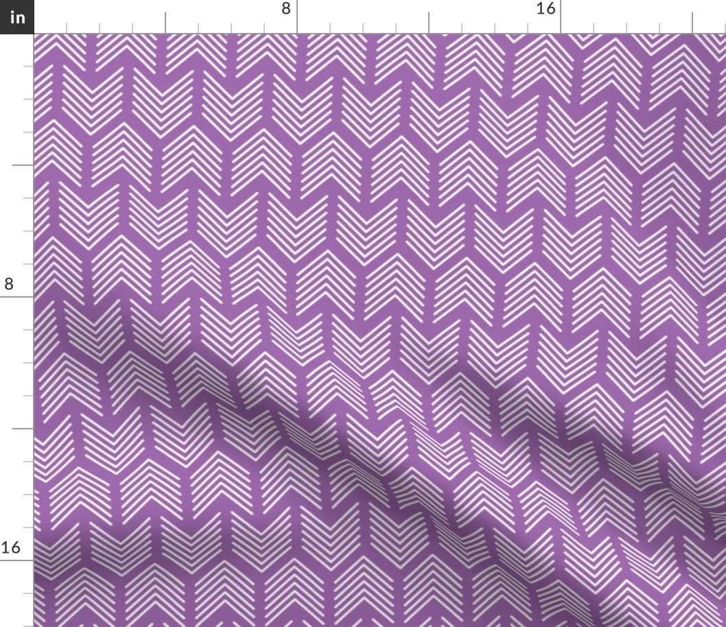 Arrows Stripes Arrow Chevron Chevron Purple and White