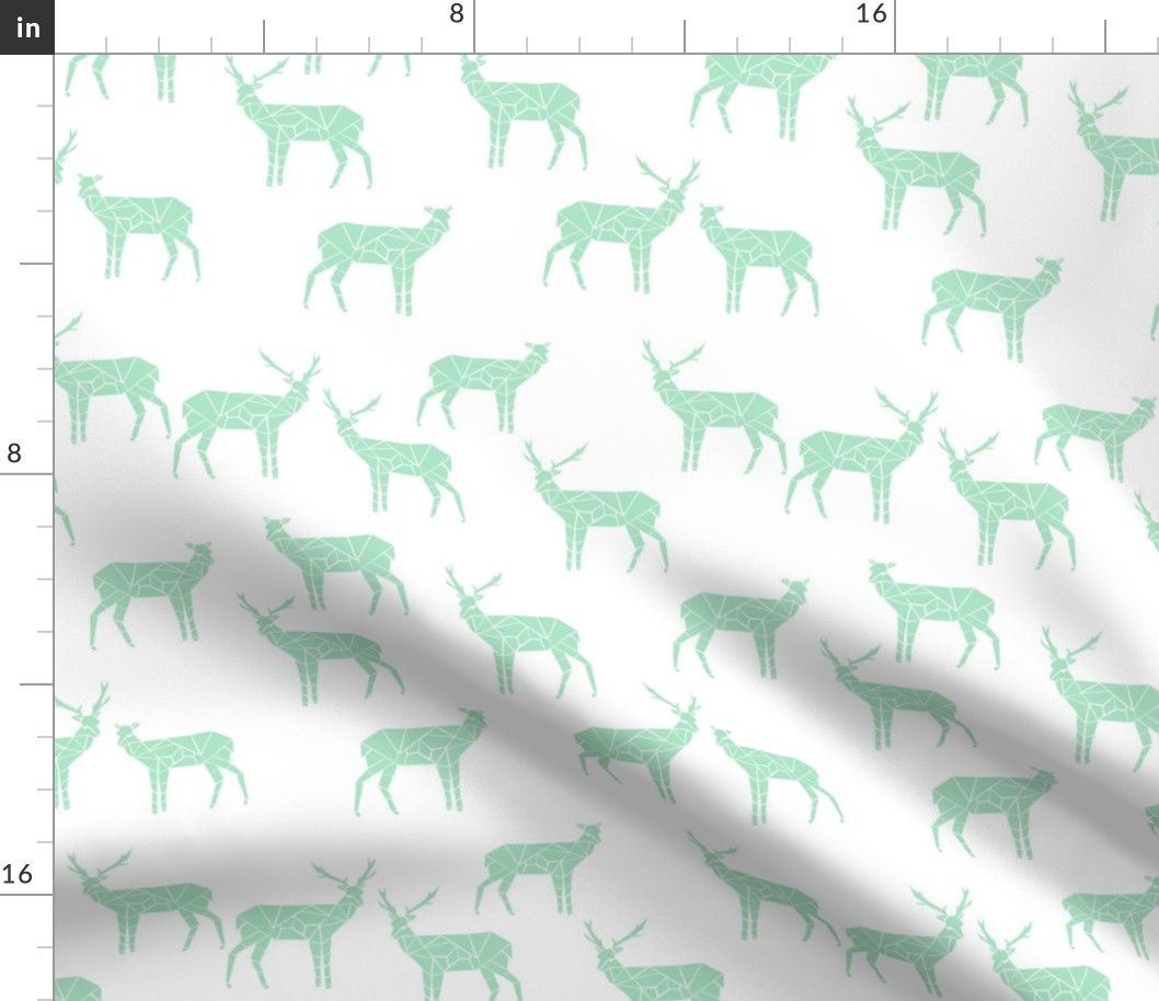 deer // mint fabric deer design mint fabric nursery design simple deer design