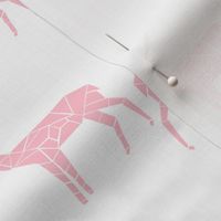 deer // pink deer baby pastel pink fabric andrea lauren design