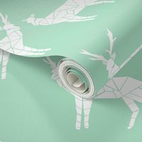 deer // mint baby nursery fabric andrea lauren design mint deer design