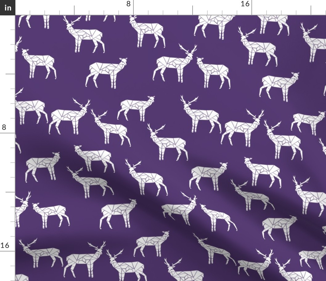 deer // purple fabric nursery baby design andrea lauren fabrics