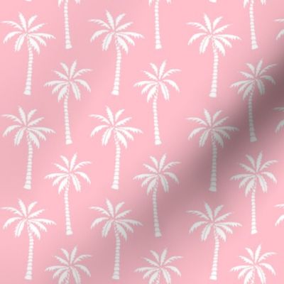 palm tree // pink palms fabric palm tree design baby nursery tropical fabric