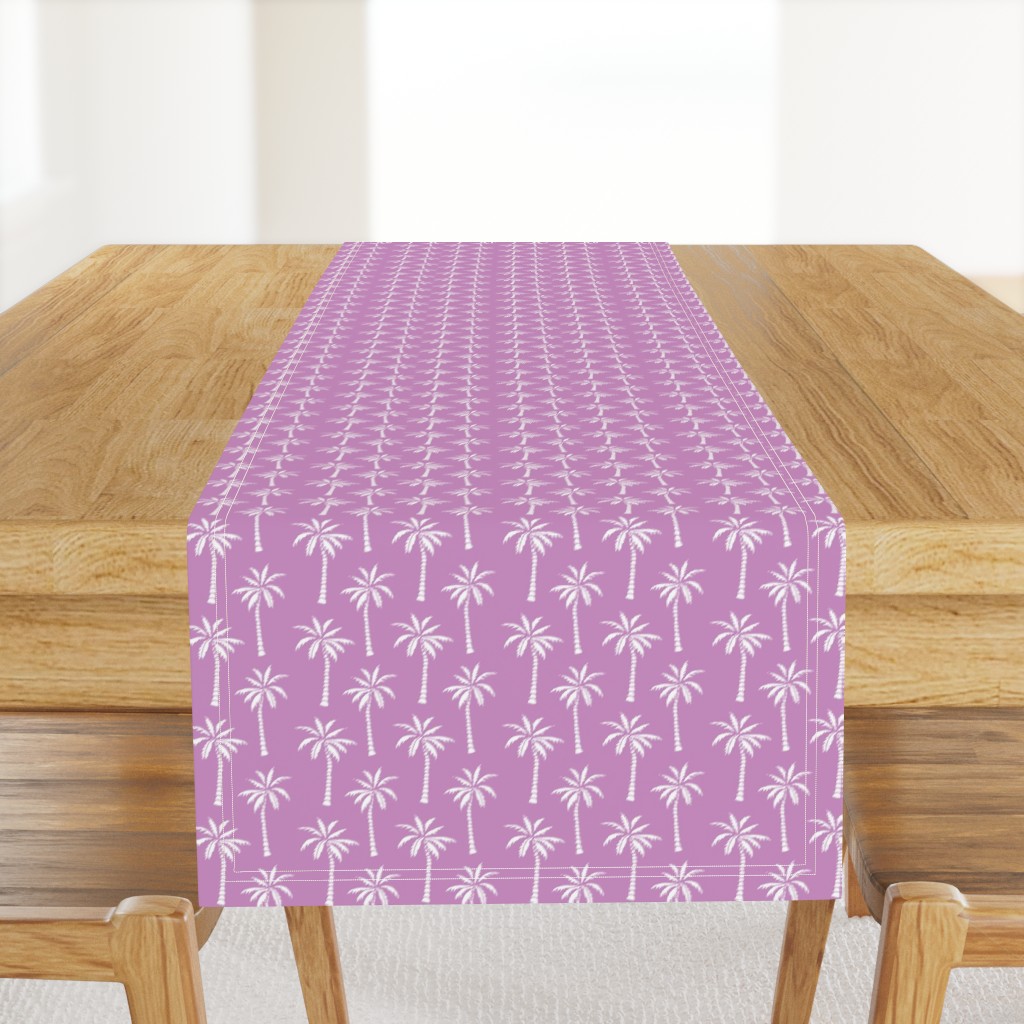 palm tree // purple palms fabric tropical design palm print purple palms surfing summer print