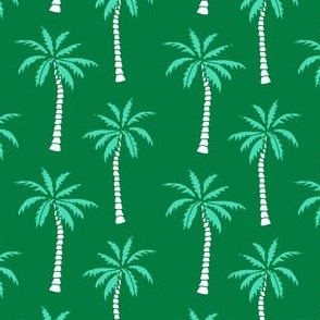 palm tree // green summer fabric cute summer 2017 summer tropical palms fabric 
