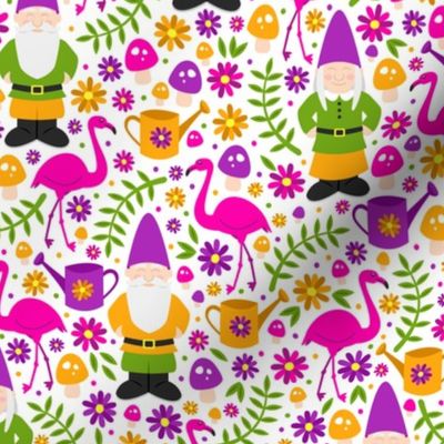 Gnome Garden (Pink and Purple)