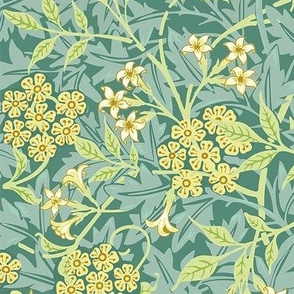 William Morris Jasmine Floral  - Large Scale
