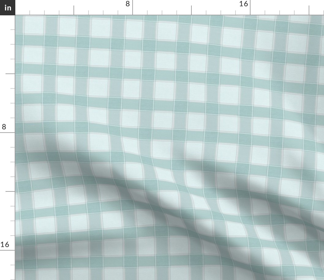 Rustic Gingham Pale Blue