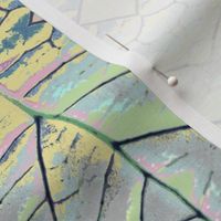 Leaf Veins - pastel