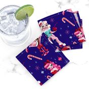 Christmas Candy Martini Pinups